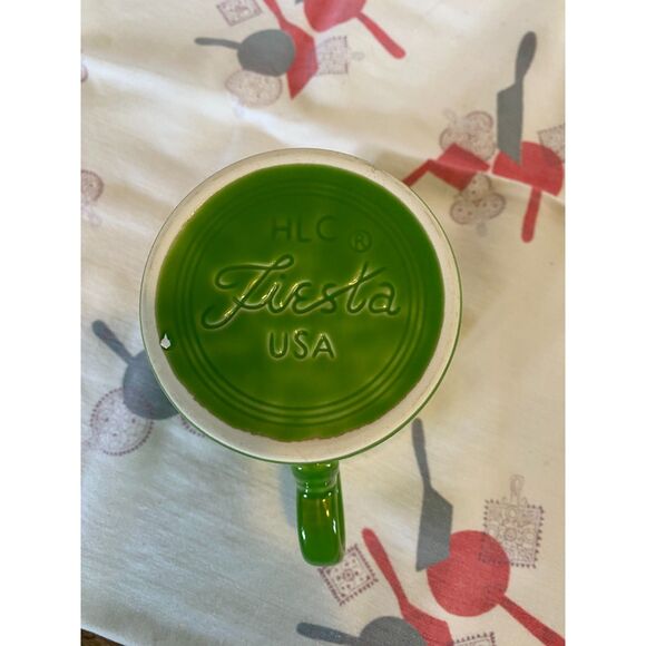 Fiestaware Shamrock Classic Ring Handle 10.4oz Mug - Picture 5 of 6